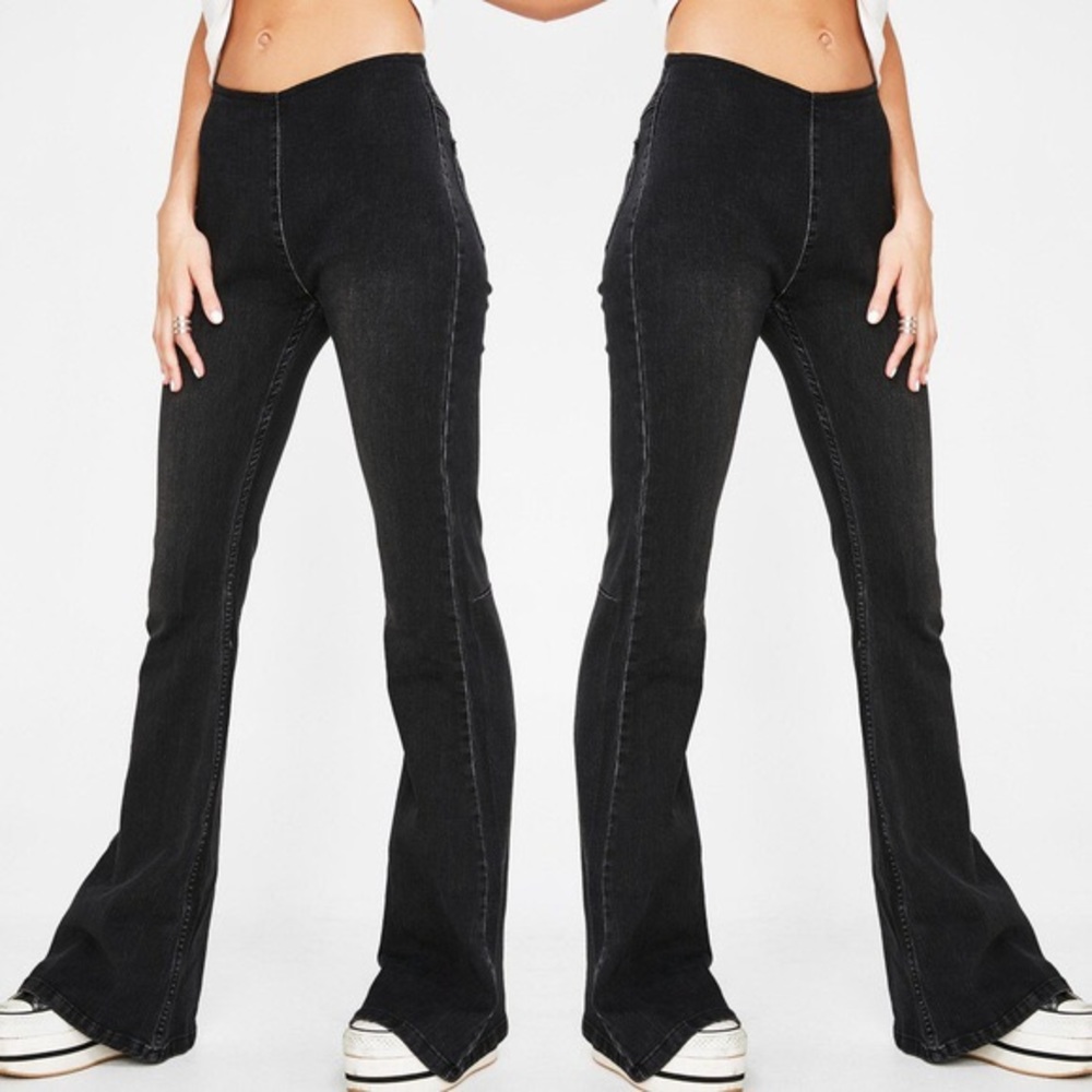 Deadly All American Star Flare Jeans